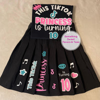 TikTok Birthday Skirt Set