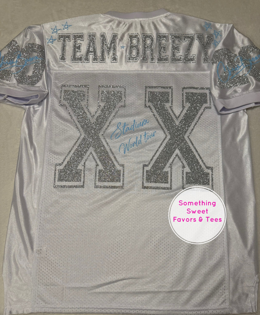 Custom Breezy Bowl Jersey SMALL RED Jersey Custom Breezy Bowl Jersey SMALL RED Jersey
