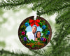 Photo Christmas Ornament With FREE Velvet Pouch