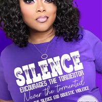 Silence Domestic Violence Tee