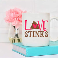 Love Stinks Valentine's Day Coffee Mug - Something Sweet Party Favors LLC