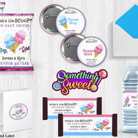 What's The Scoop Gender Reveal Favors - FREE SHIPPING - Something Sweet Party Favors LLC