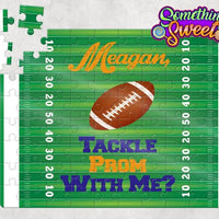 Sports Themed Prom Proposal Puzzle - Something Sweet Party Favors LLC