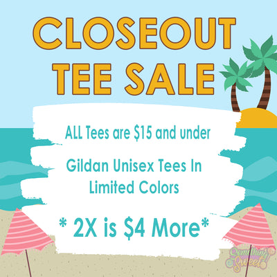 Closeout Tee Sale