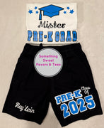 2025 Boys Graduation Shorts Outfit (SHIPS OUT IN 7 BUSINESS DAYS)