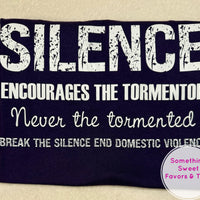 Silence Domestic Violence Tee