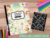 Custom Composition Notebook