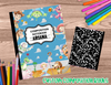 Custom Composition Notebook