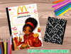 Fast Foods Custom Composition Notebook