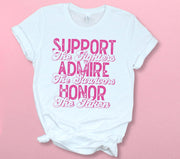 Support * Admire * Honor