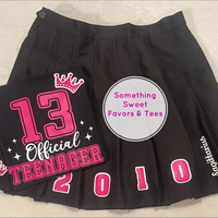 13th Birthday Outfit (Matte or Glitter Wording)