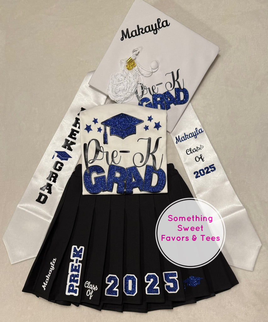 Graduation Outfit With Cap & Stole (Pre-K thru 8th Grade)(SHIPS OUT IN | Something Sweet Party Favors Graduation Outfit With Cap & Stole (Pre-K thru 8th Grade)(SHIPS OUT IN | Something Sweet Party Favors
