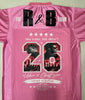 Custom R & B Tour Jersey -Pink