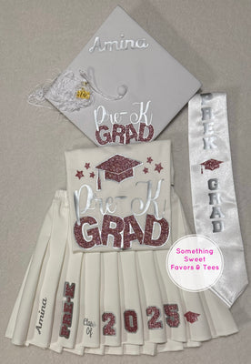 Daycare, Headstart or Preschool Graduation Outfit (SHIPS OUT IN 10 BUS | Something Sweet Favors & Tees Daycare, Headstart or Preschool Graduation Outfit (SHIPS OUT IN 10 BUS | Something Sweet Favors & Tees