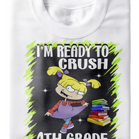 Ready To Crush Rugrats Angelica Back To School Tee (Preschool - 8th)