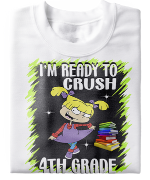 Ready To Crush Rugrats Angelica Back To School Tee (Preschool - 8th)