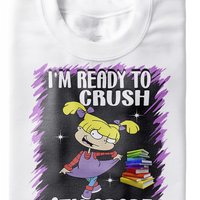 Ready To Crush Rugrats Angelica Back To School Tee (Preschool - 8th)
