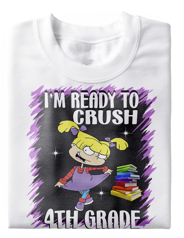 Ready To Crush Rugrats Angelica Back To School Tee (Preschool - 8th)
