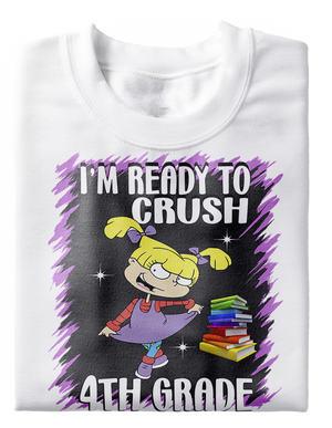 Ready To Crush Rugrats Angelica Back To School Tee (Preschool - 8th)