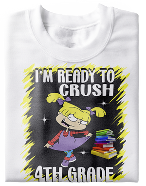 Ready To Crush Rugrats Angelica Back To School Tee (Preschool - 8th)