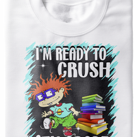 Ready To Crush Rugrats Chuckie Back To School Tee(Preschool - 8th)