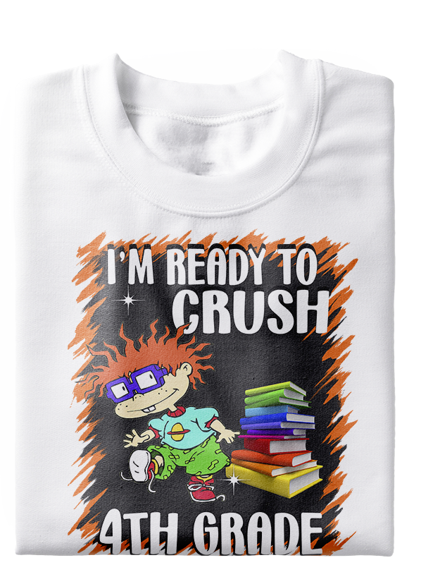 Ready To Crush Rugrats Chuckie Back To School Tee (Preschool - 8th)