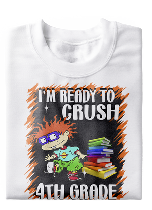 Ready To Crush Rugrats Chuckie Back To School Tee (Preschool - 8th)
