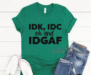 IDK IDC IDGF