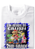 Ready To Crush Mario Back To School Tee(Preschool - 8th)