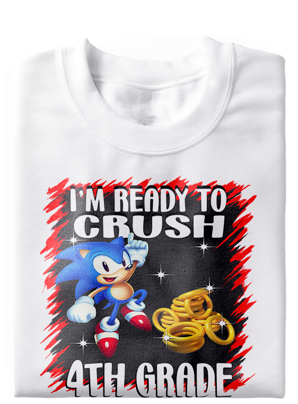 Ready To Crush Sonic Back To School Tee (Preschool - 5th)