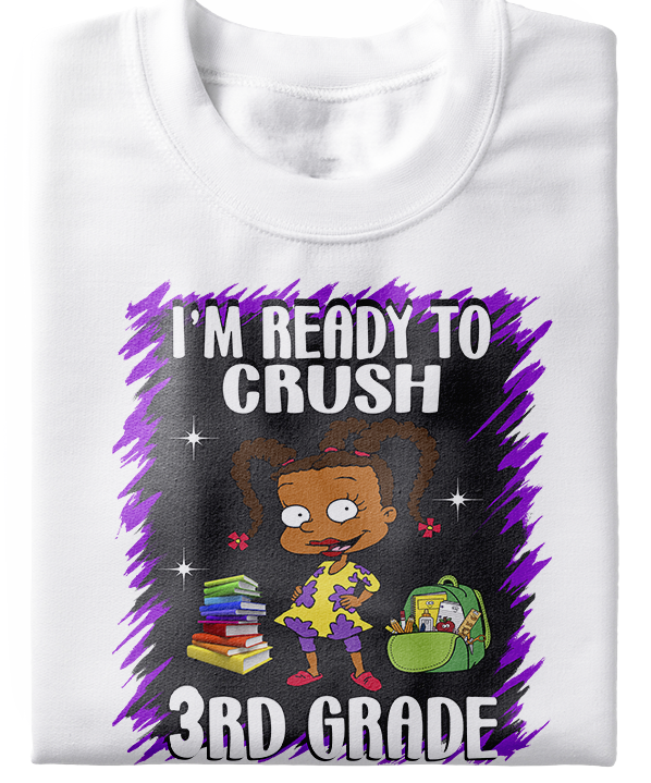 Ready To Crush Rugrats Susie Back To School Tee (Preschool - 8th)