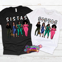 Sistas With Curves Tee