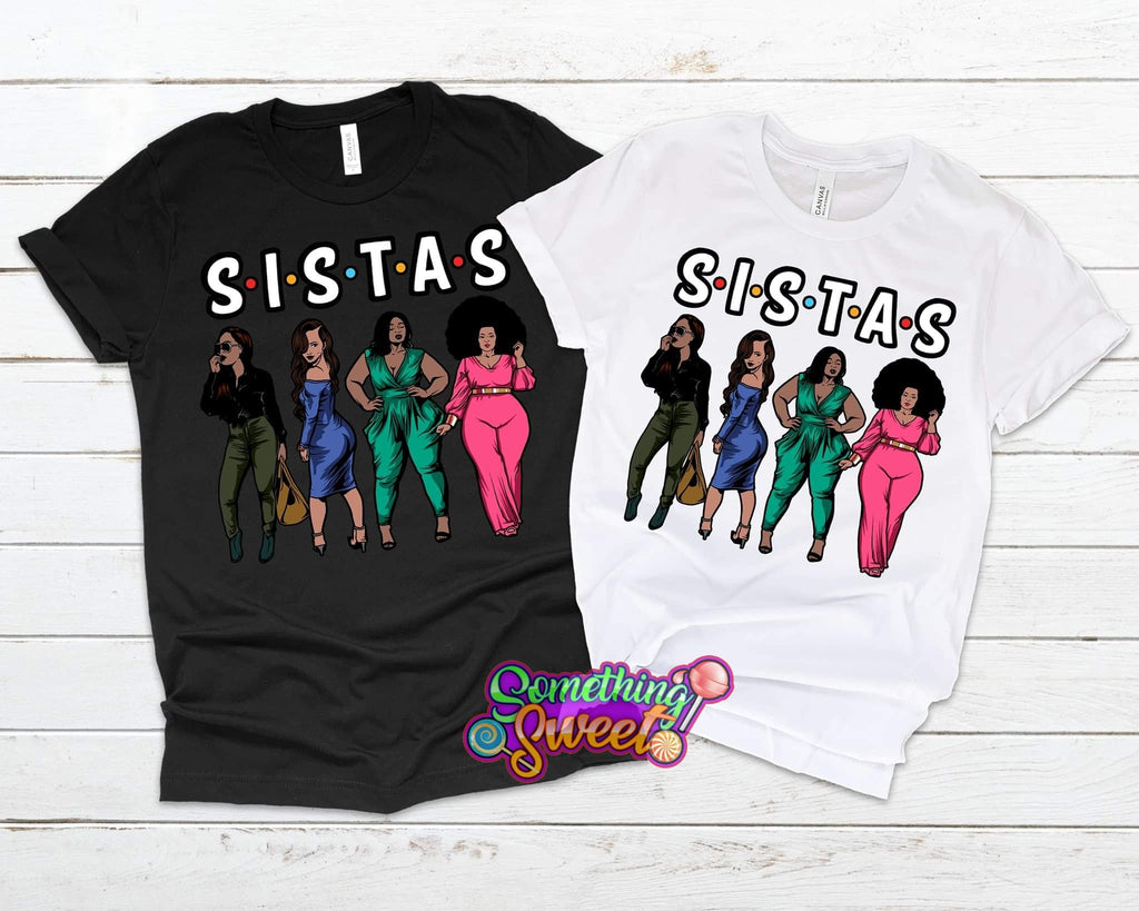 Sistas With Curves Tee