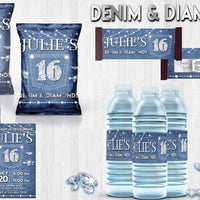 Denim & Diamonds Birthday Theme - FREE SHIPPING - Something Sweet Party Favors LLC