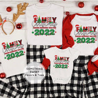 2022 Family Christmas Tee (TEE ONLY - PANTS ARE NOT INCLUDED)
