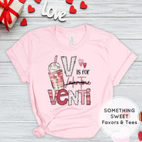 V Is For Venti Valentines Tee