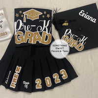 Graduation Outfit With Cap & Stole (Pre-K thru 8th Grade) (SHIPS OUT IN 7 BUSINESS DAYS)