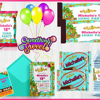 Tropical Luau Theme - FREE SHIPPING - Something Sweet Party Favors LLC