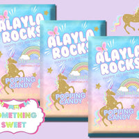 Pastel Unicorn Party Theme - FREE SHIPPING - Something Sweet Party Favors LLC