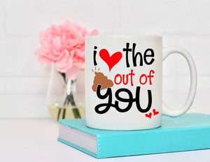 I Love The Sh*t Out Of You Valentine's Day Coffee Mug - Something Sweet Party Favors LLC