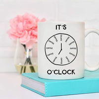 It's Coffee O'Clock Mug - Something Sweet Party Favors LLC