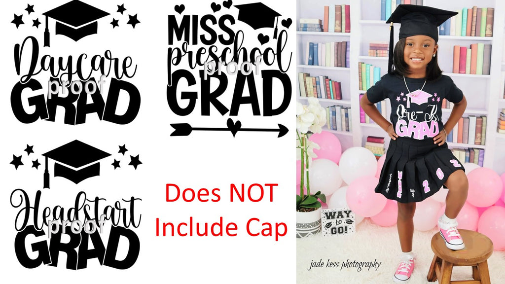Daycare, Headstart or Preschool Graduation Outfit (ships Out in 10 Business Days) Choose Size Daycare, Headstart or Preschool Graduation Outfit (ships Out in 10 Business Days) Choose Size