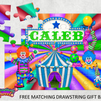 Carnival Kids Puzzle With FREE Matching Bag - Something Sweet Party Favors LLC