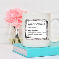 Variety Adult Themed Coffee Mugs, Cursing Mugs - Something Sweet Party Favors LLC