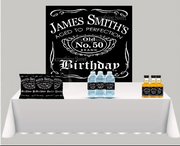 Aged To Perfection Party Backdrop - FREE SHIPPING - Something Sweet Party Favors LLC