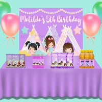 Slumber Party Birthday Theme - FREE SHIPPING - Something Sweet Party Favors LLC