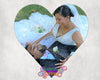 Custom Heart Photo Puzzle With FREE Matching Drawstring Gift Bag - Something Sweet Party Favors LLC