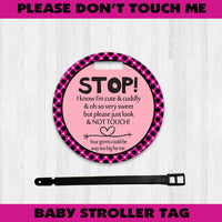 Baby Stroller Germ Tag Variety - Something Sweet Party Favors LLC
