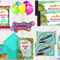 Luau Birthday Party Theme - FREE SHIPPING - Something Sweet Party Favors LLC