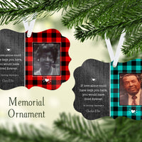 Memorial Ornament with FREE Satin Gift Pouch